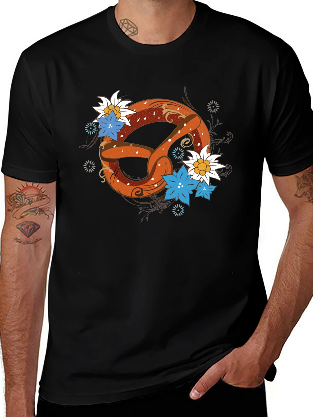 Pretzel Graphic T-Shirt - Oktoberfest Ready!