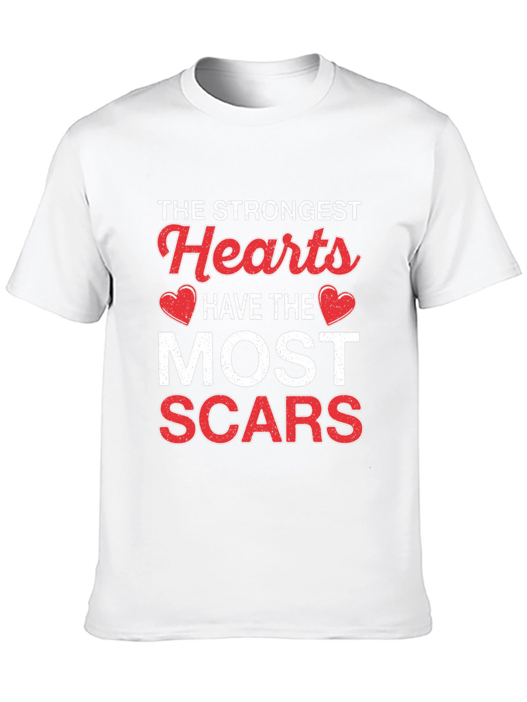 Strongest Hearts Scars Graphic Tee