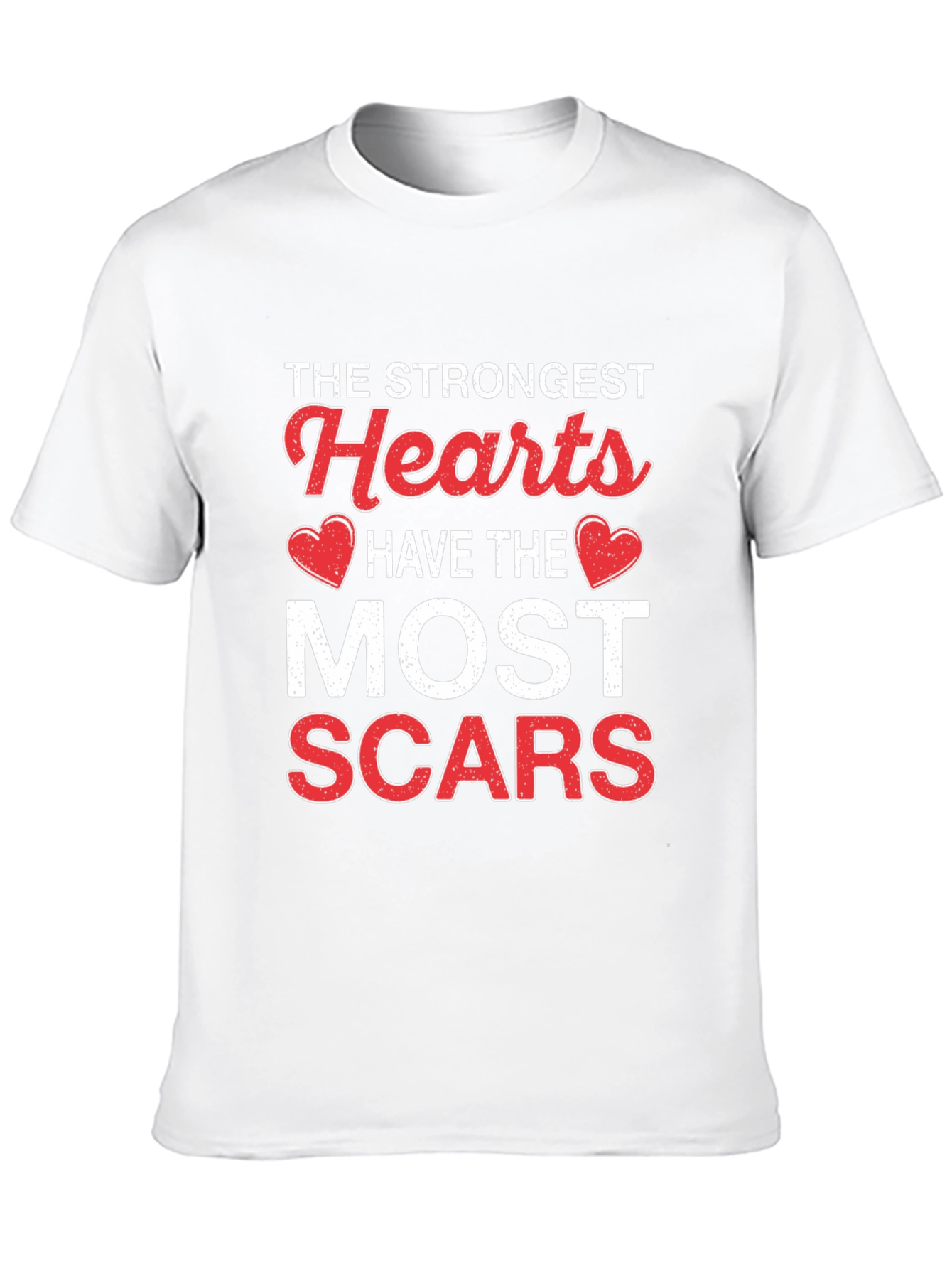 Strongest Hearts Scars Graphic Tee