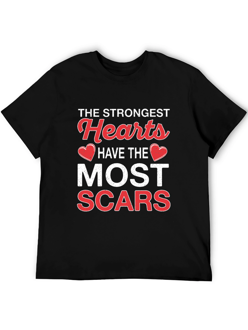 Strongest Hearts Scars Graphic Tee
