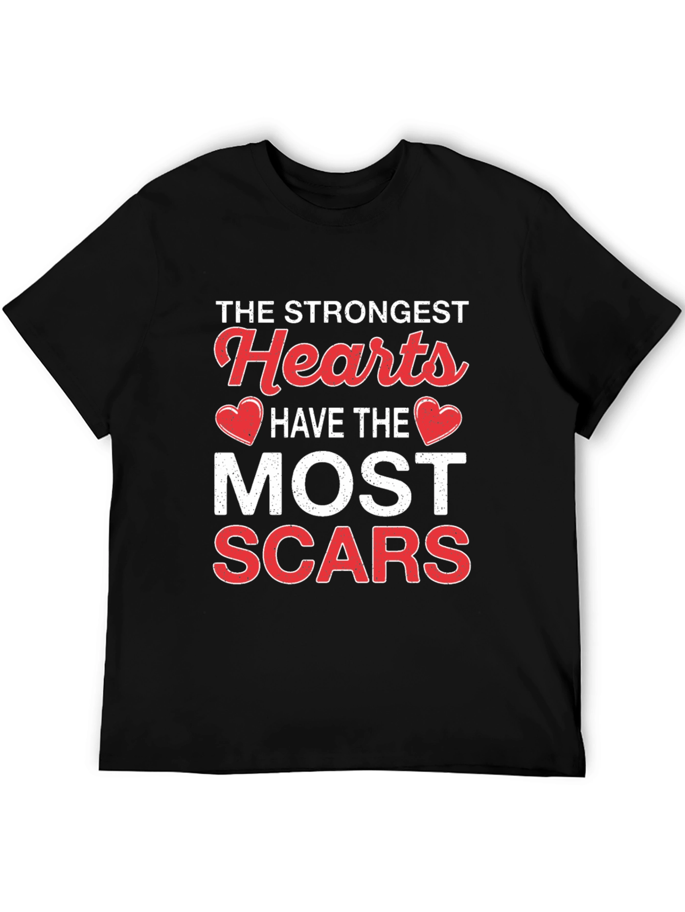 Strongest Hearts Scars Graphic Tee