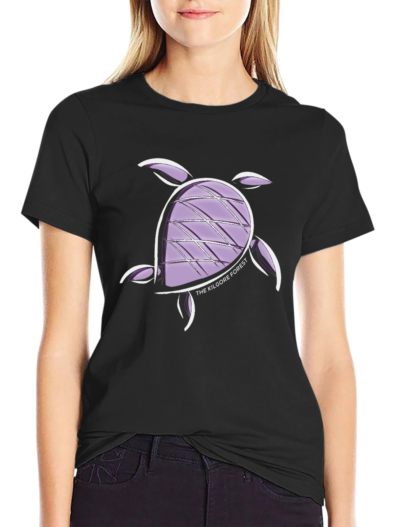 Kilgore Forest Turtle T-Shirt - Black