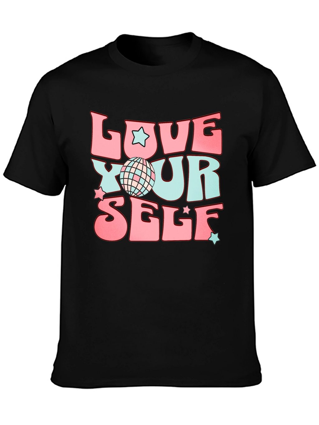 Retro Love Yourself Graphic T-Shirt