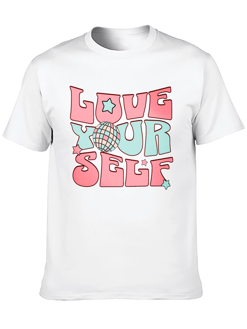 Retro Love Yourself Graphic T-Shirt
