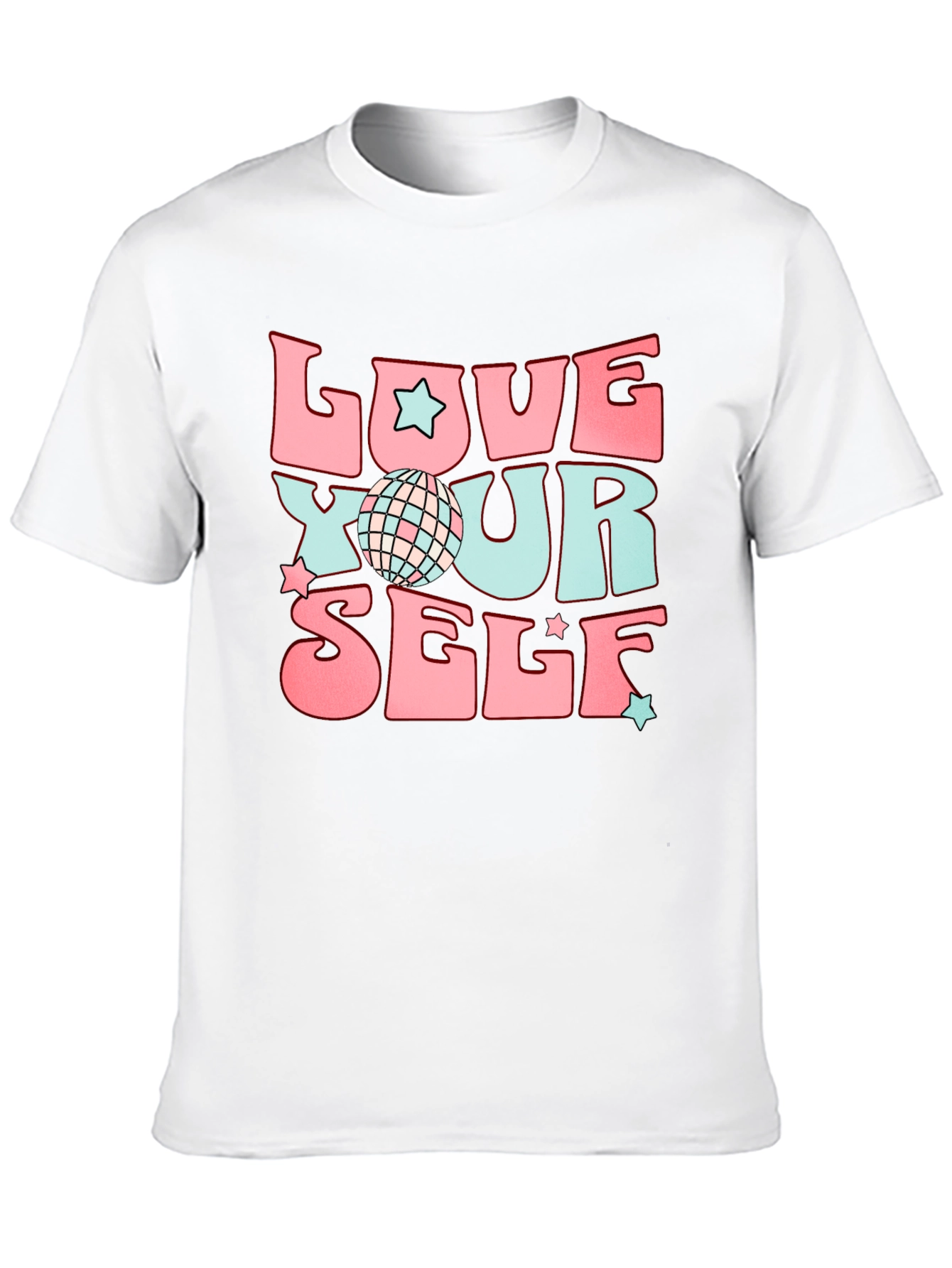 Retro Love Yourself Graphic T-Shirt