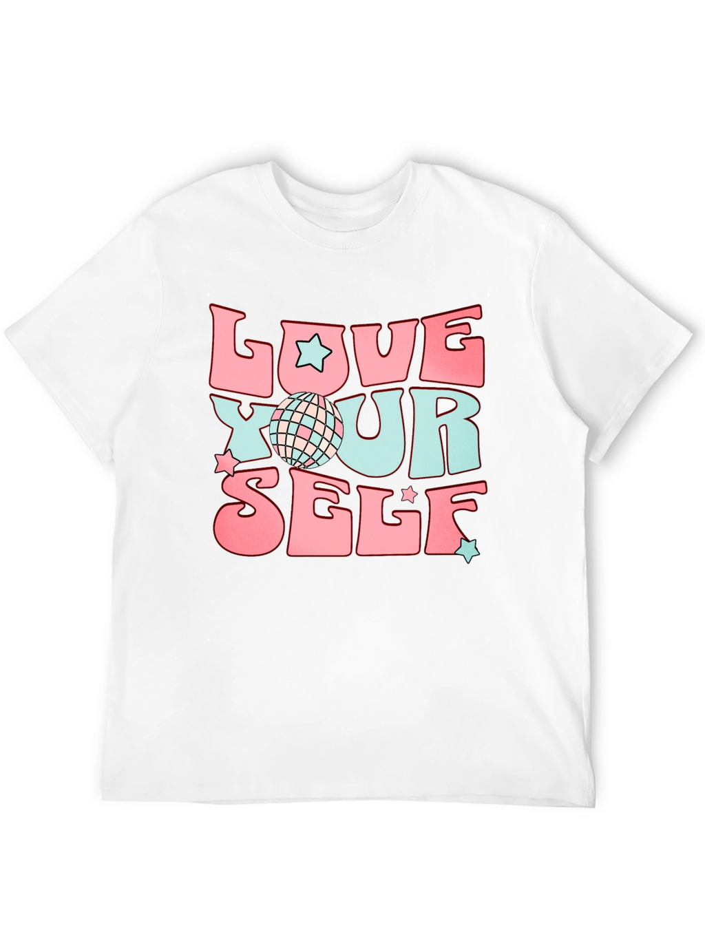 Retro Love Yourself Graphic T-Shirt