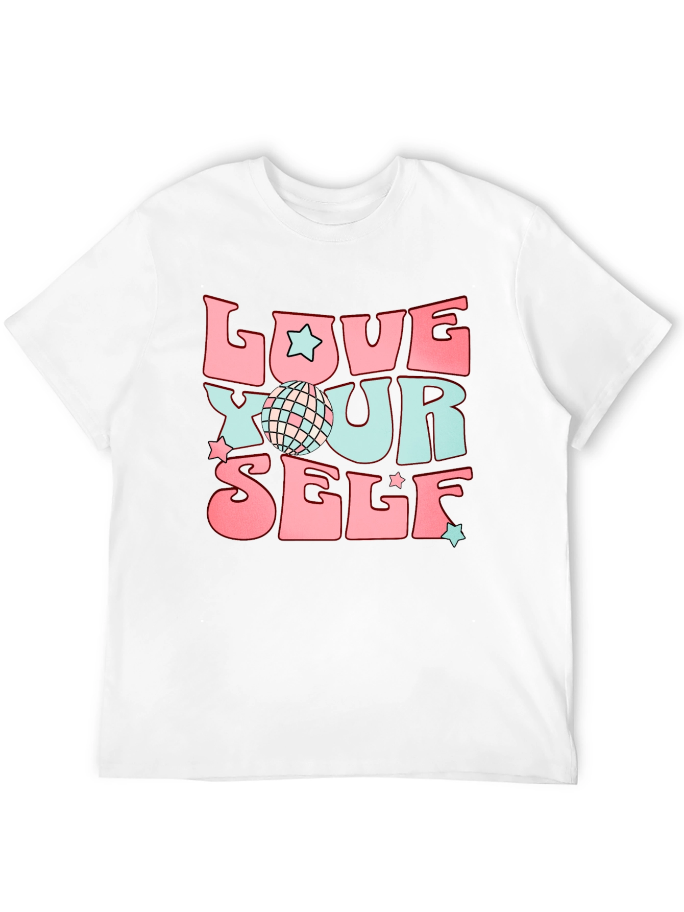 Retro Love Yourself Graphic T-Shirt