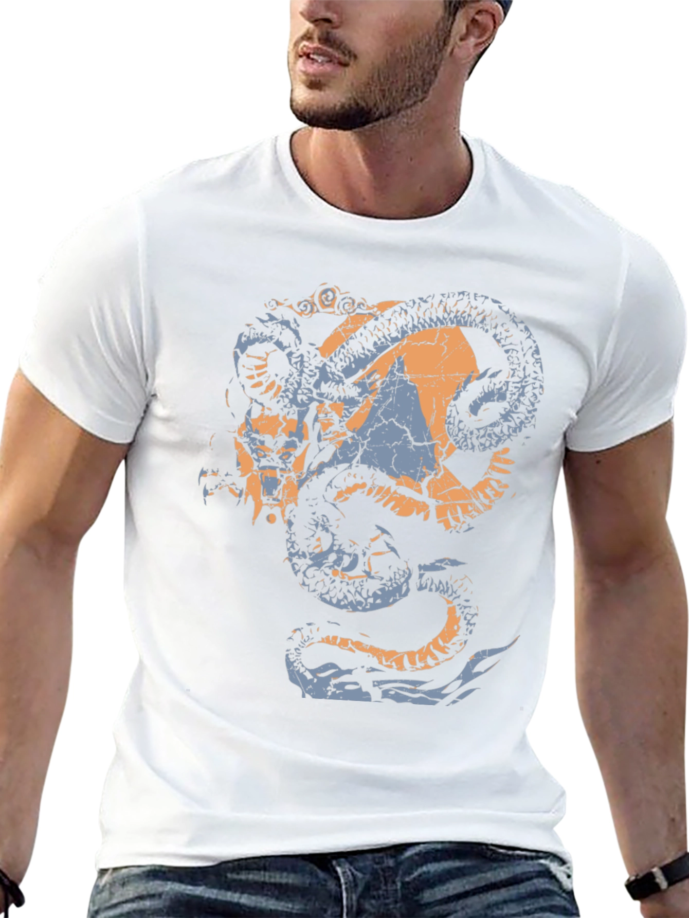Octopus Kraken Graphic Tee - Black Cotton