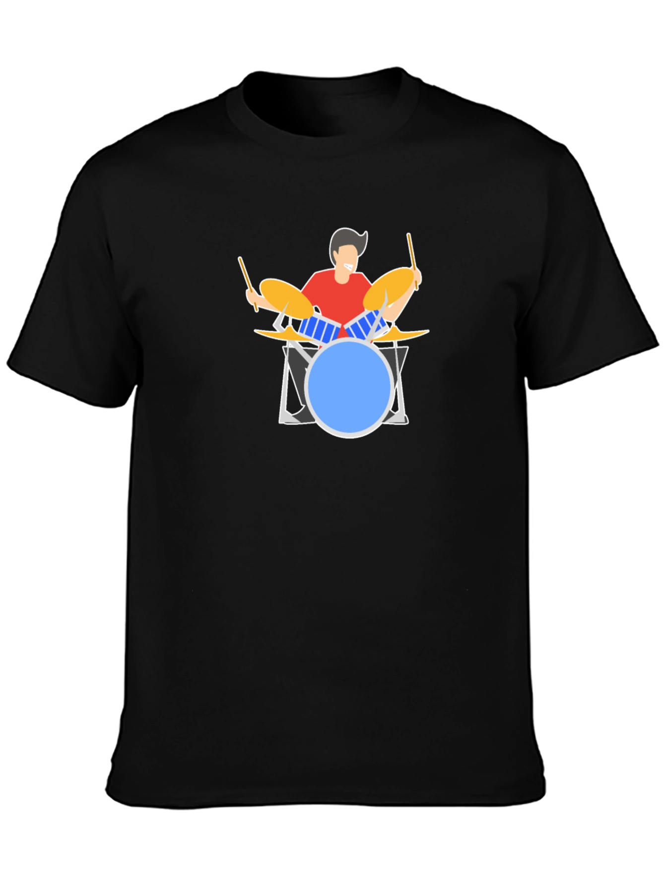 Drummer Graphic Tee - Music Lover Gift
