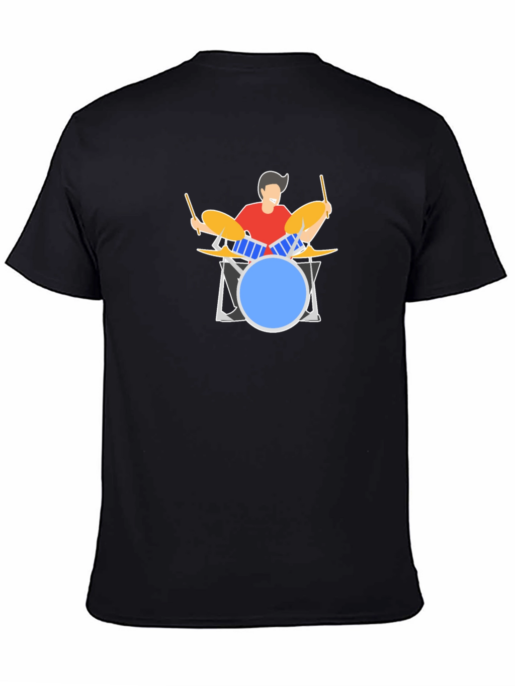 Drummer Graphic Tee - Music Lover Gift
