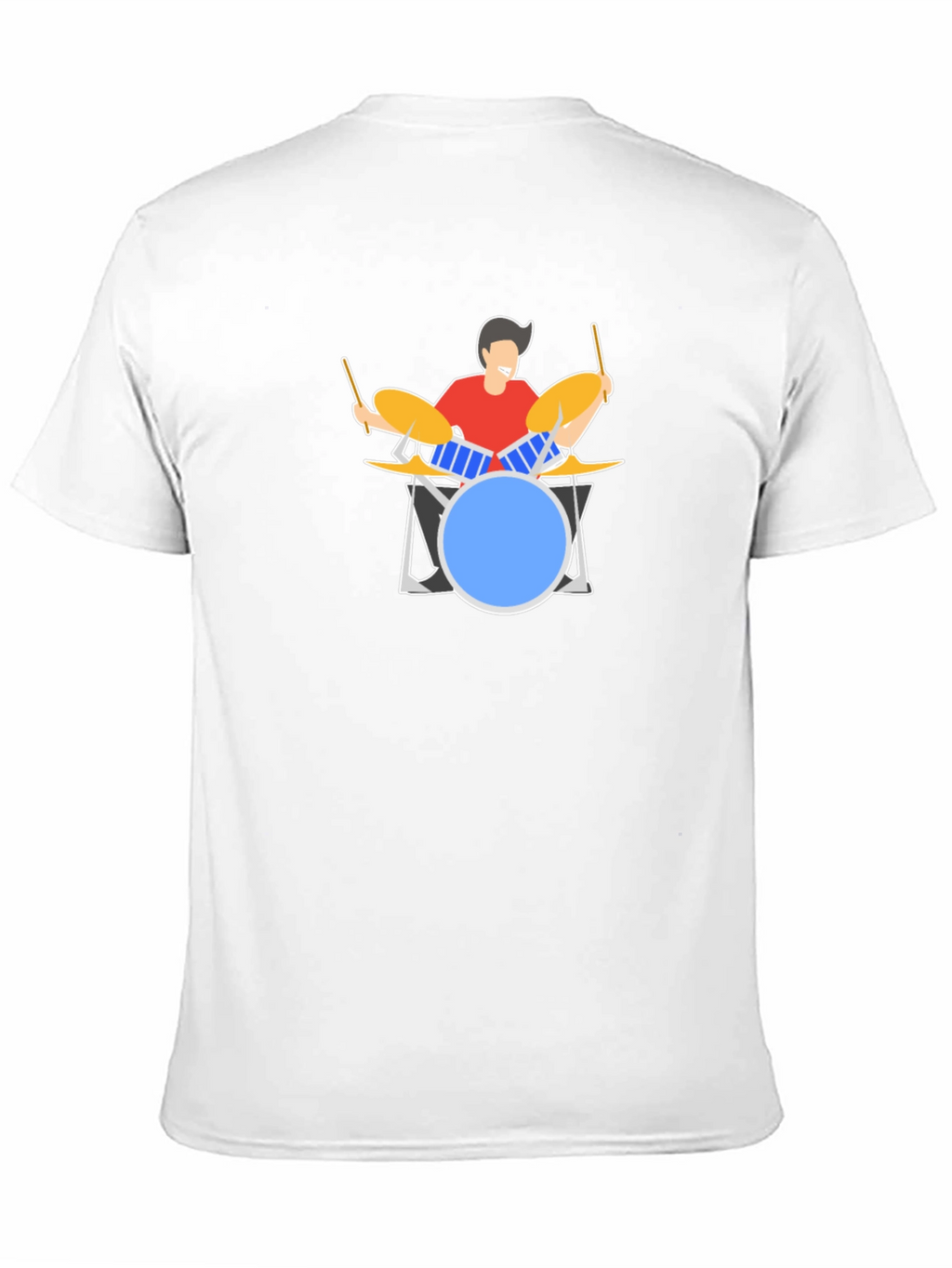 Drummer Graphic Tee - Music Lover Gift