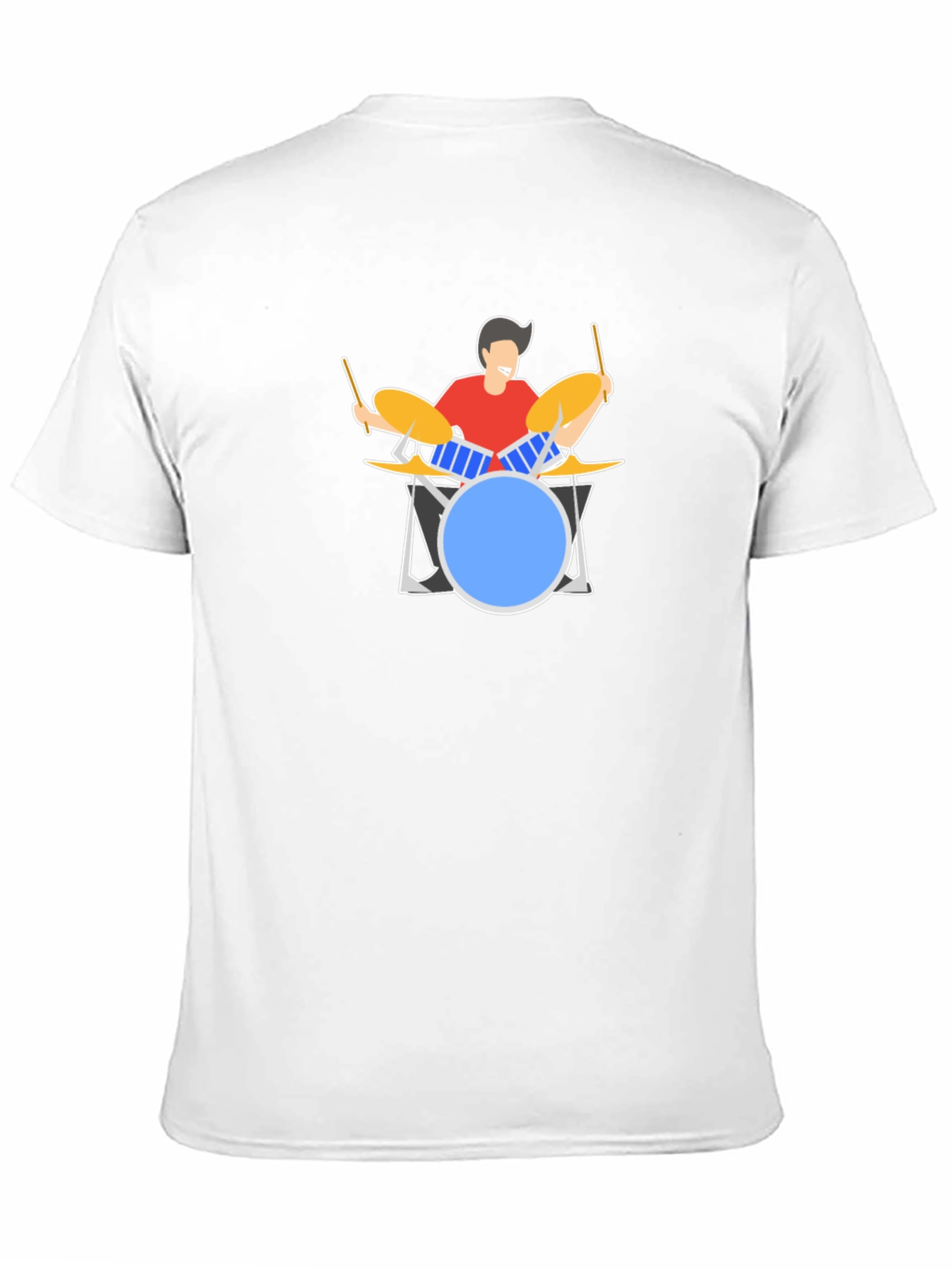 Drummer Graphic Tee - Music Lover Gift