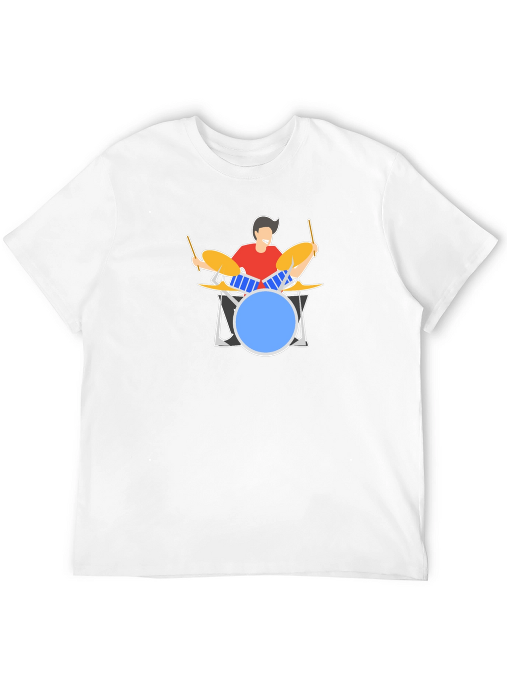 Drummer Graphic Tee - Music Lover Gift