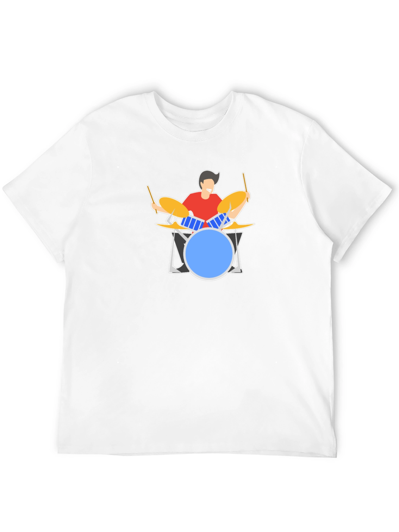 Drummer Graphic Tee - Music Lover Gift
