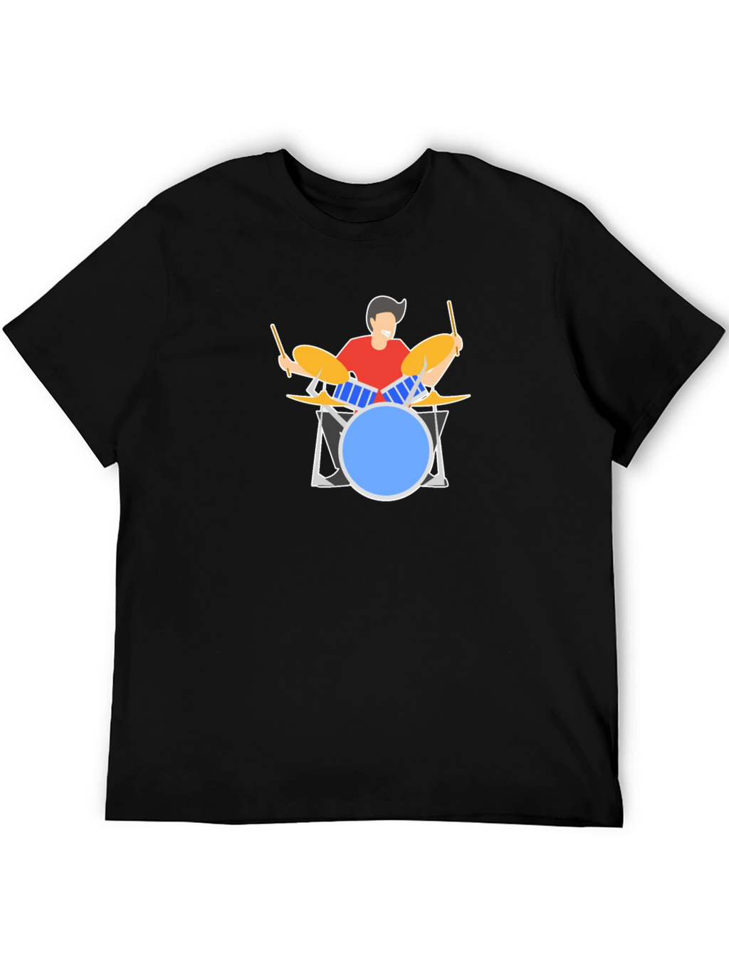 Drummer Graphic Tee - Music Lover Gift