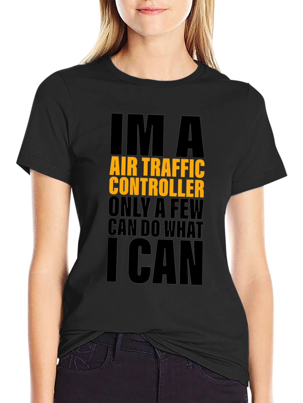 Air Traffic Controller Tee - Black