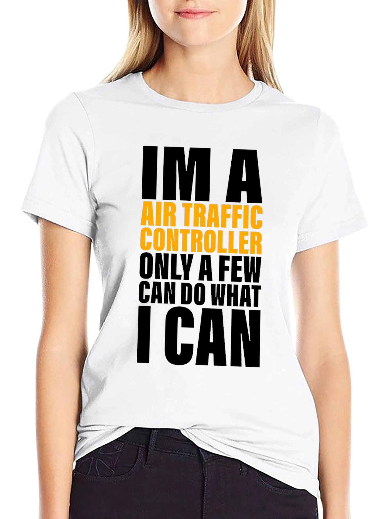 Air Traffic Controller Tee - Black