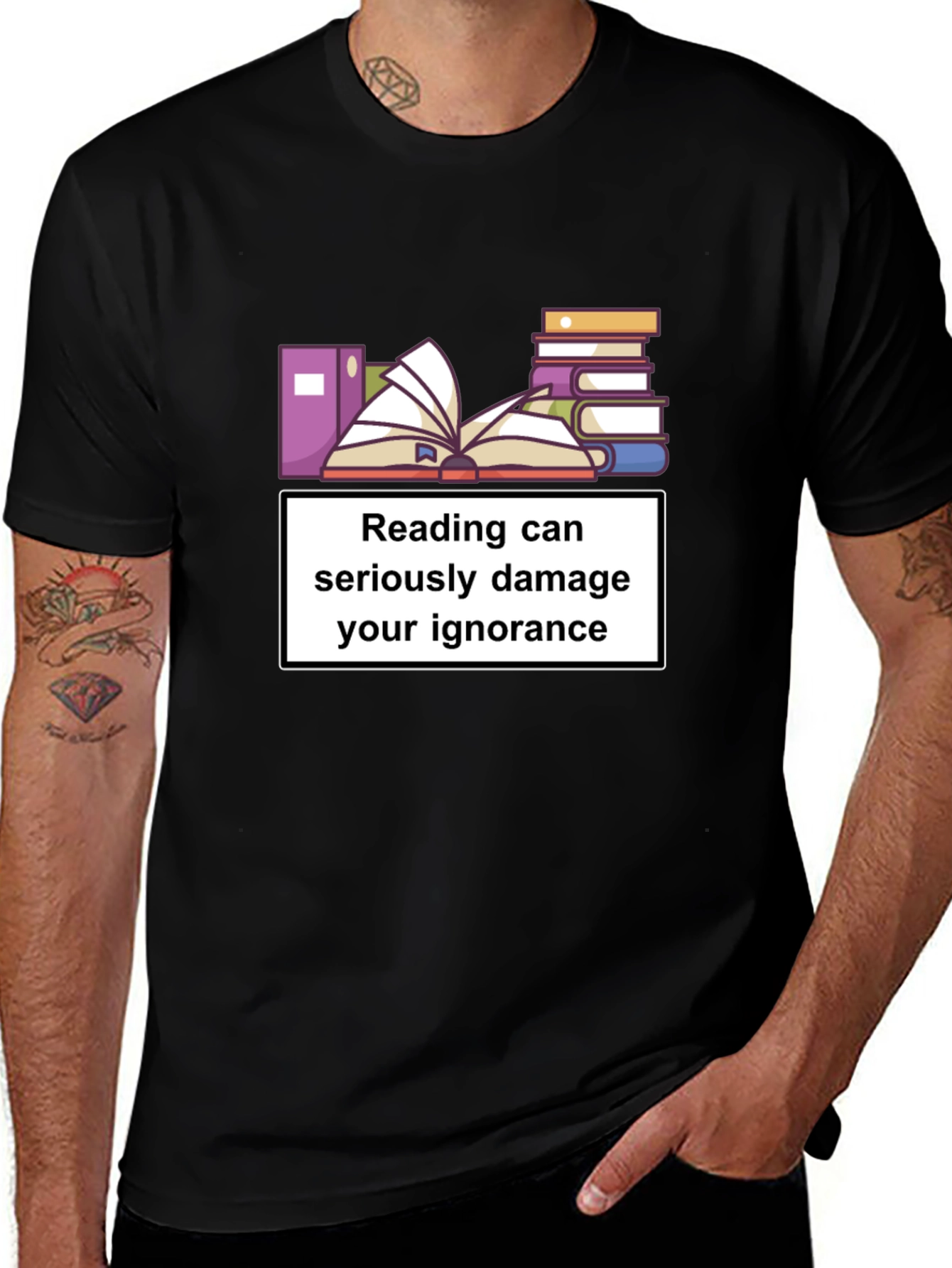 Reading Ignorance Humor T-Shirt