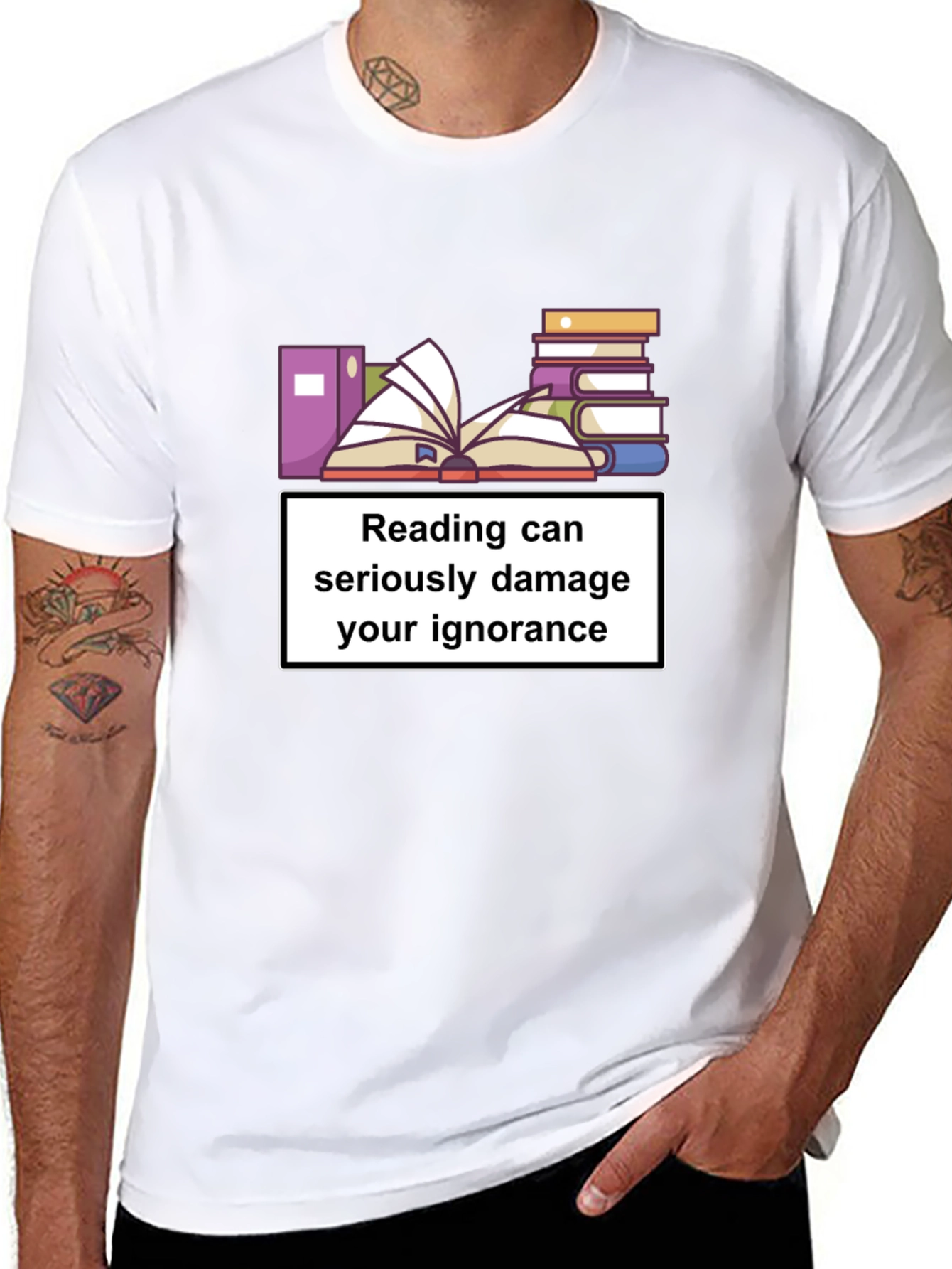 Reading Ignorance Humor T-Shirt