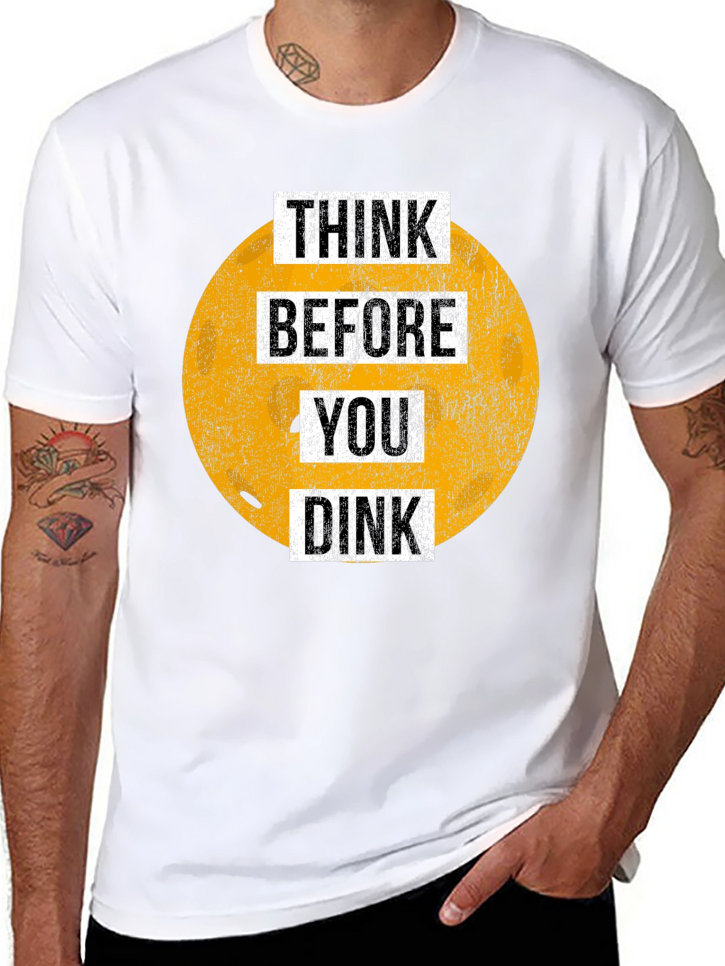Think Before You Dink Graphic Tee