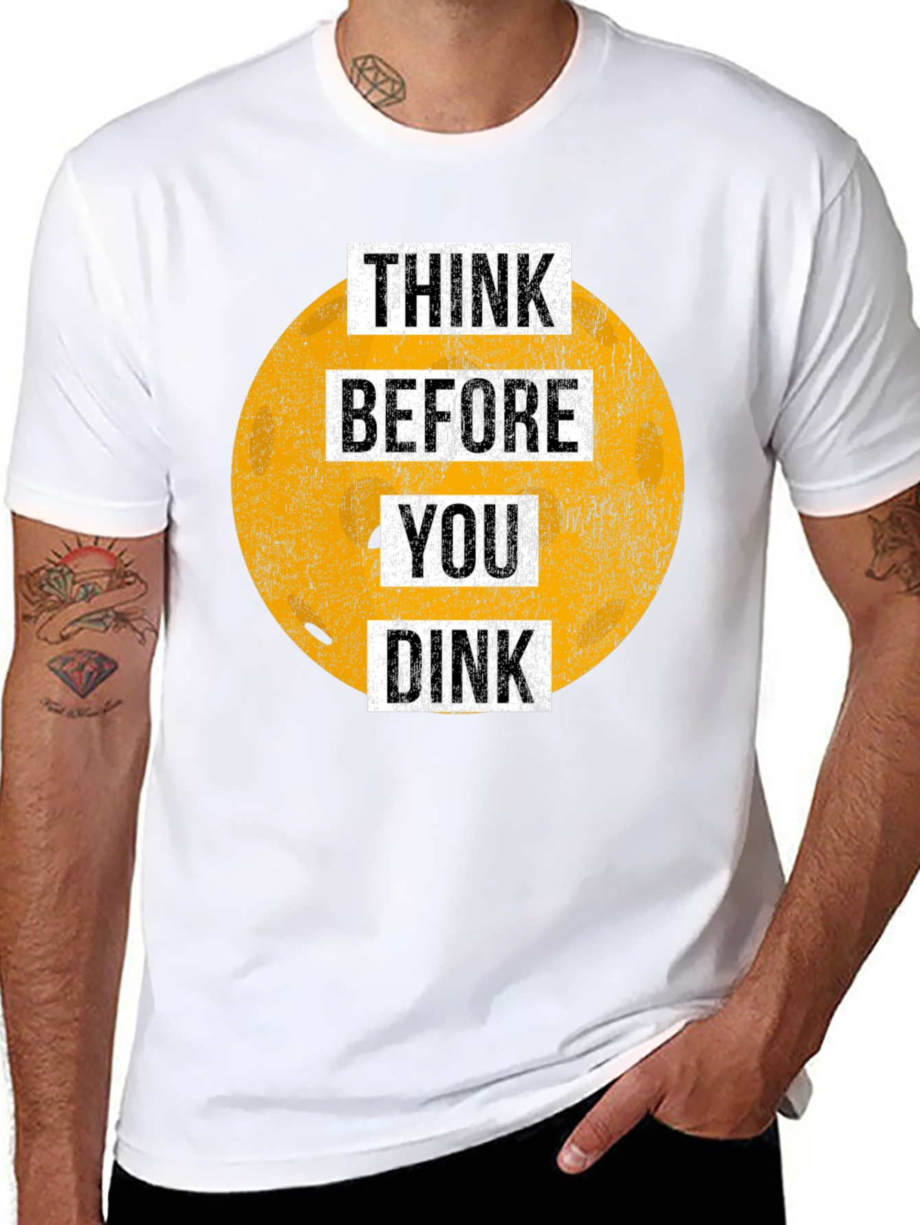 Think Before You Dink Graphic Tee