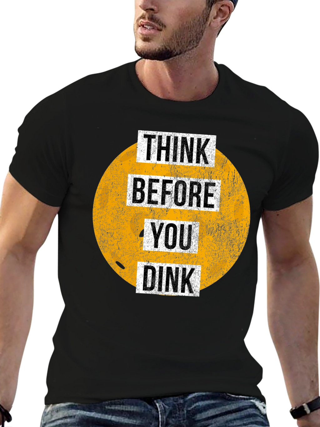 Think Before You Dink Graphic Tee