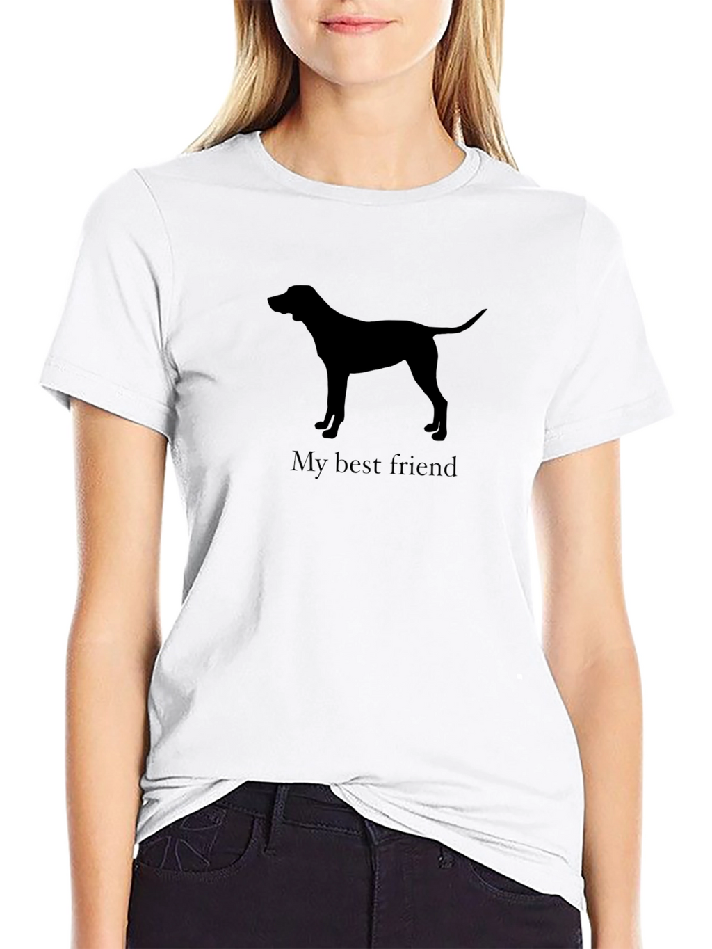Dog Lover T-Shirt - My Best Friend Graphic Tee