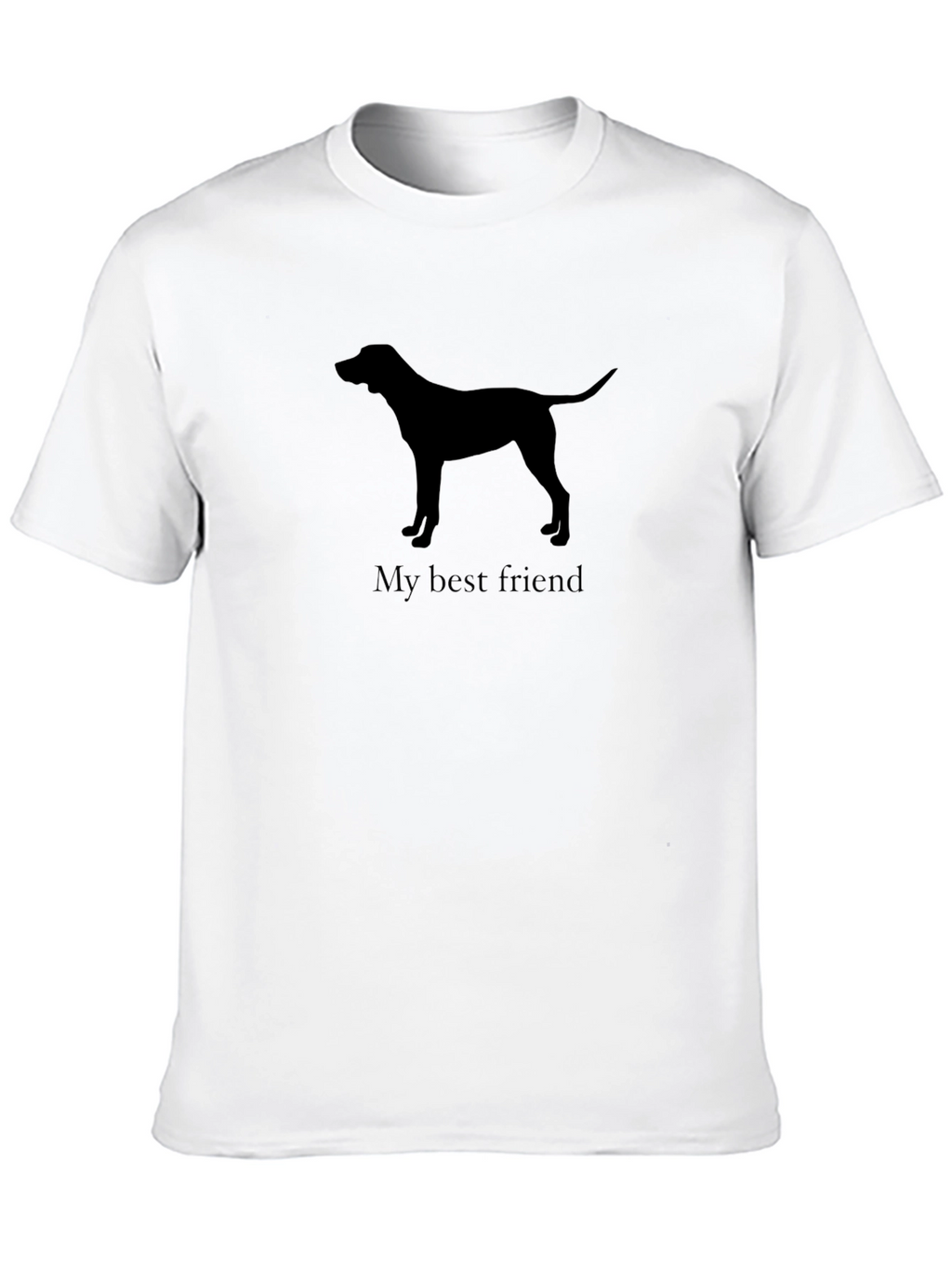 Dog Lover T-Shirt - My Best Friend Graphic Tee