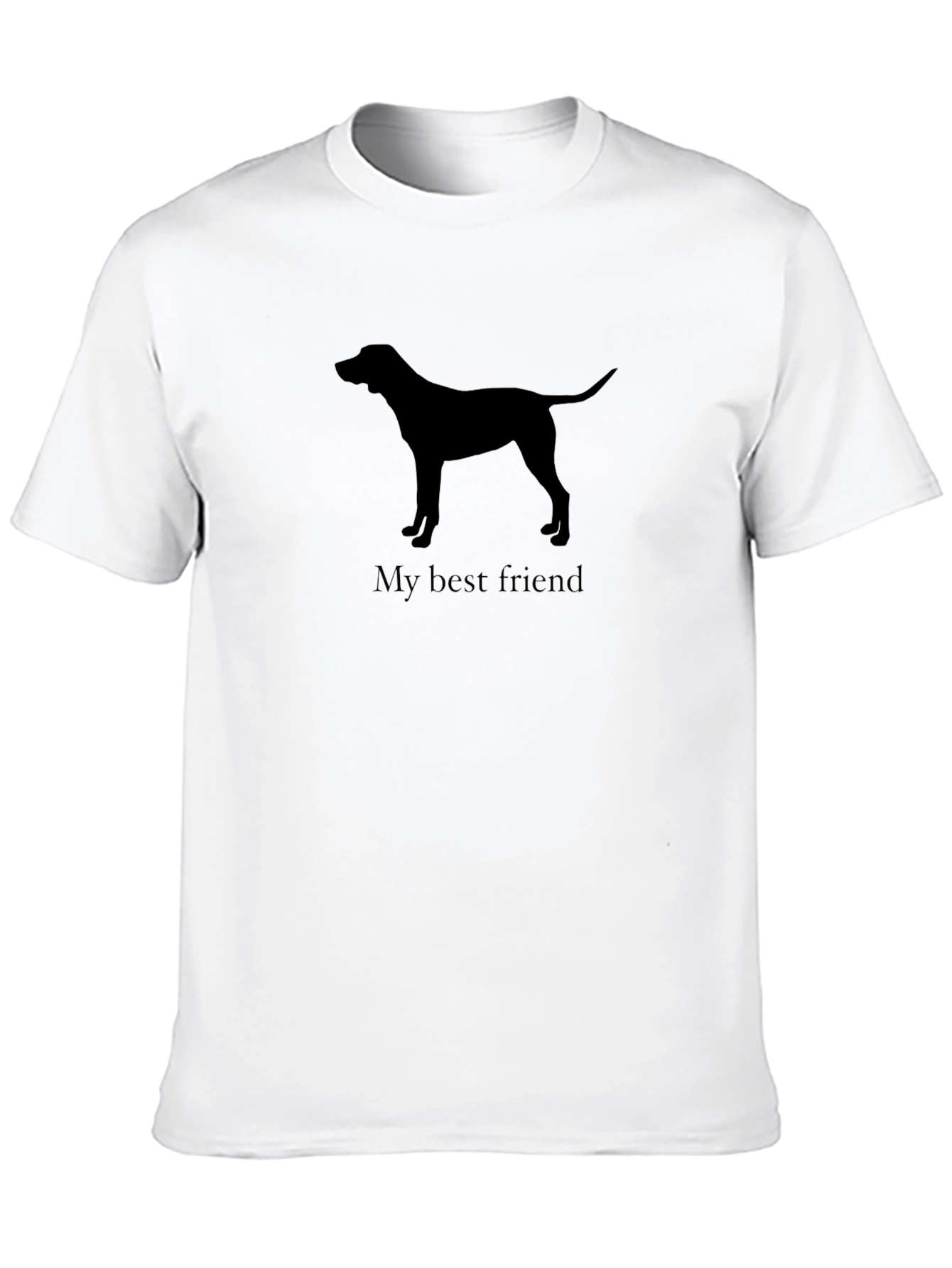 Dog Lover T-Shirt - My Best Friend Graphic Tee