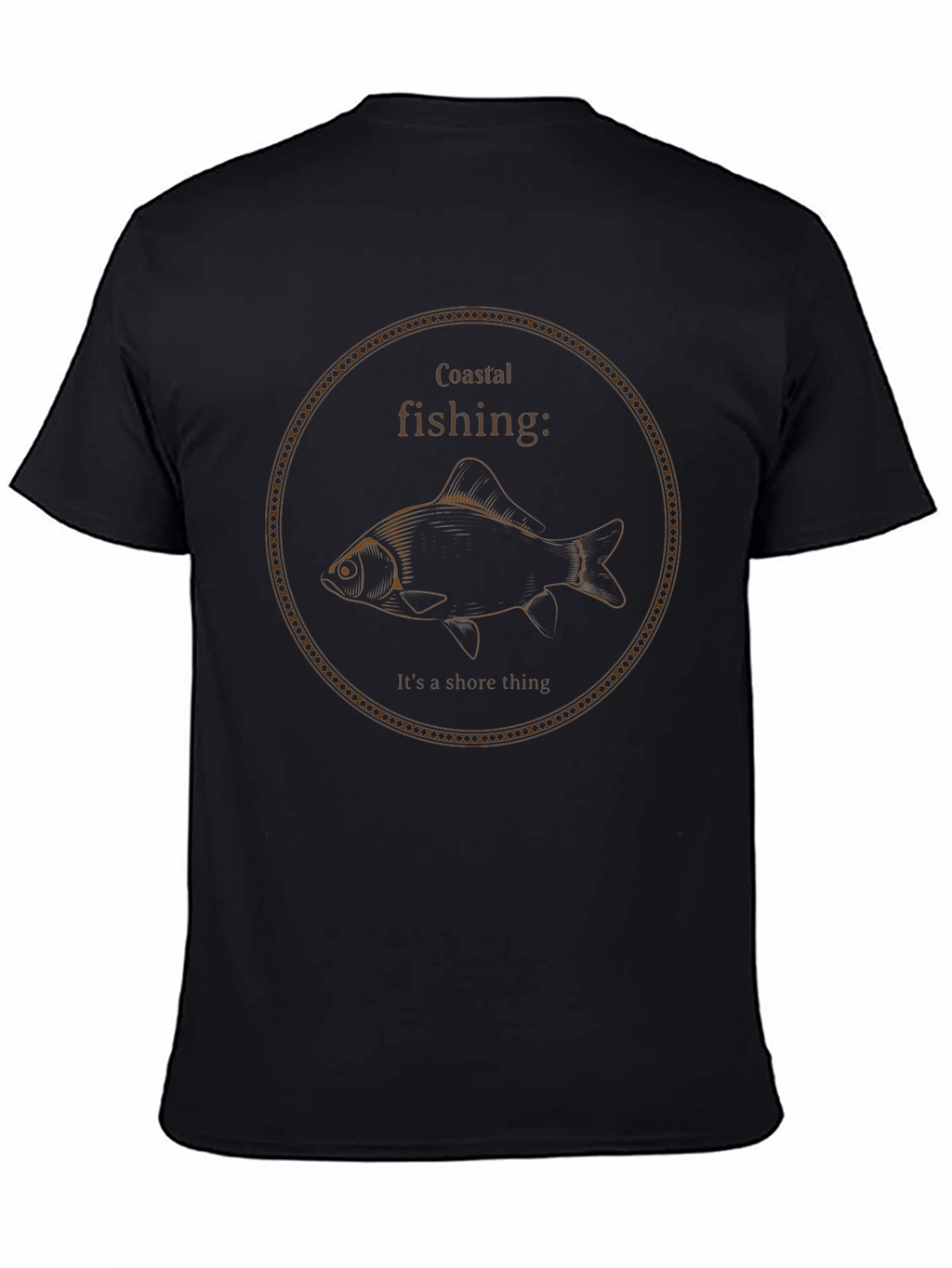 Coastal Fishing T-Shirt - Shore Thing Design