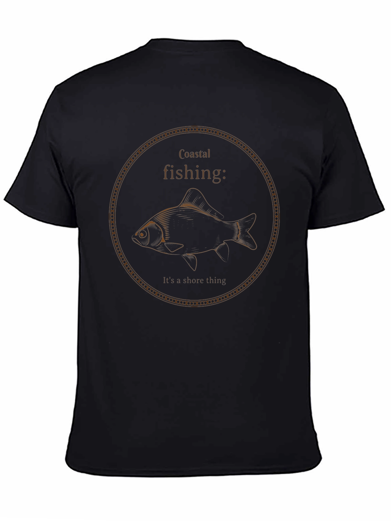 Coastal Fishing T-Shirt - Shore Thing Design