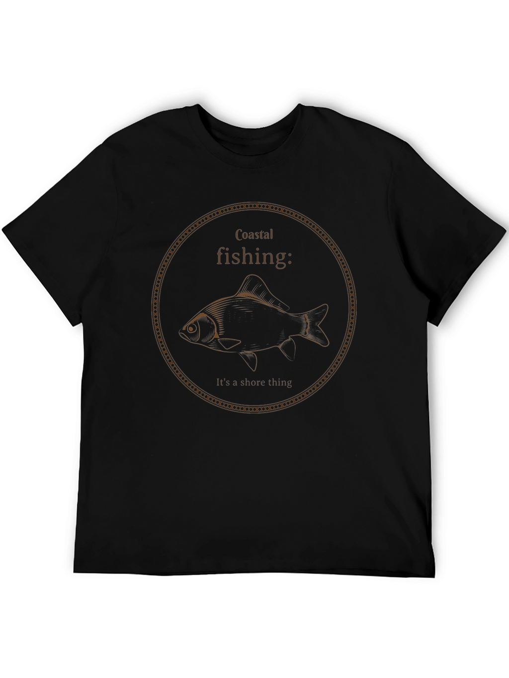 Coastal Fishing T-Shirt - Shore Thing Design