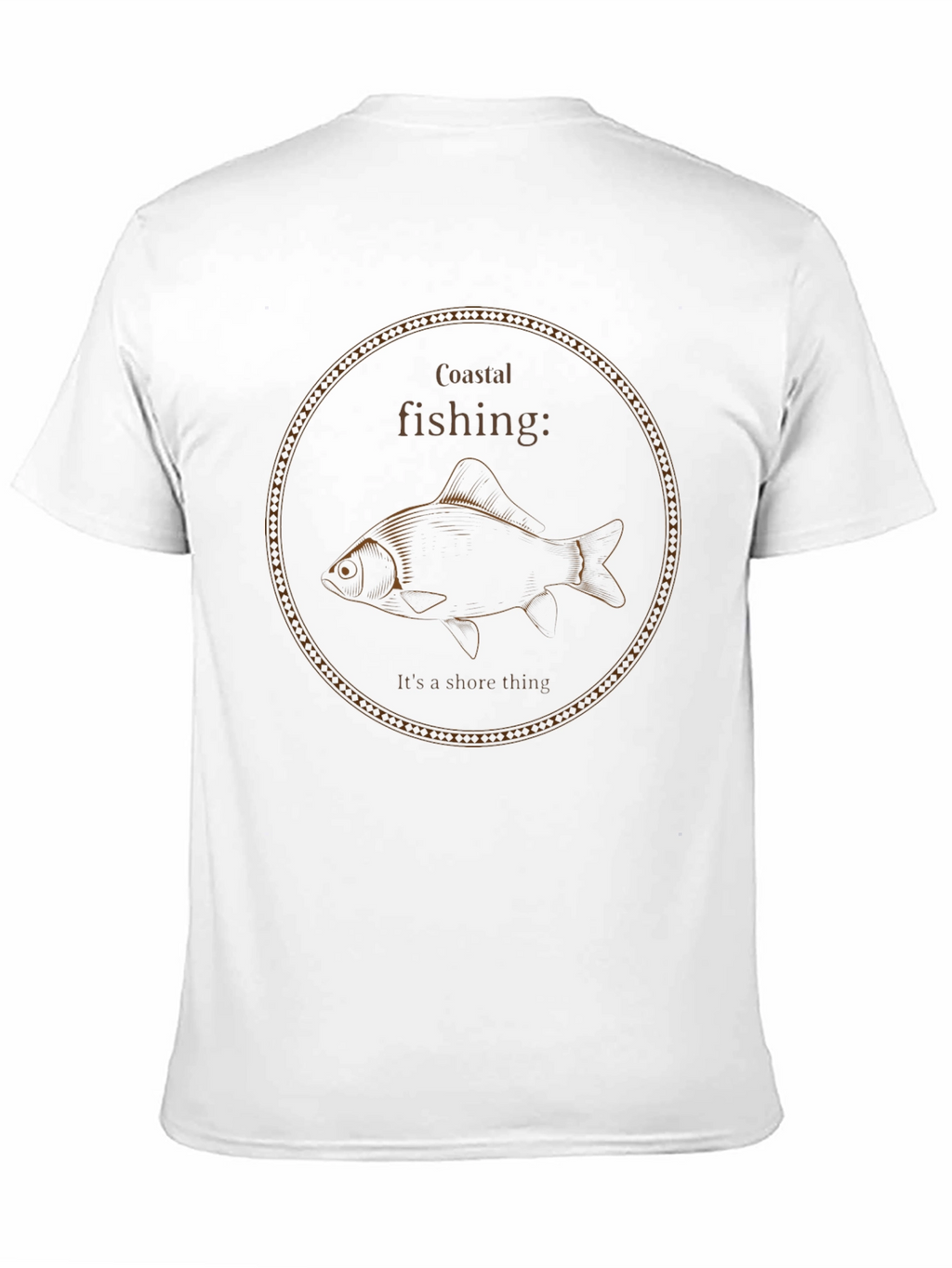 Coastal Fishing T-Shirt - Shore Thing Design