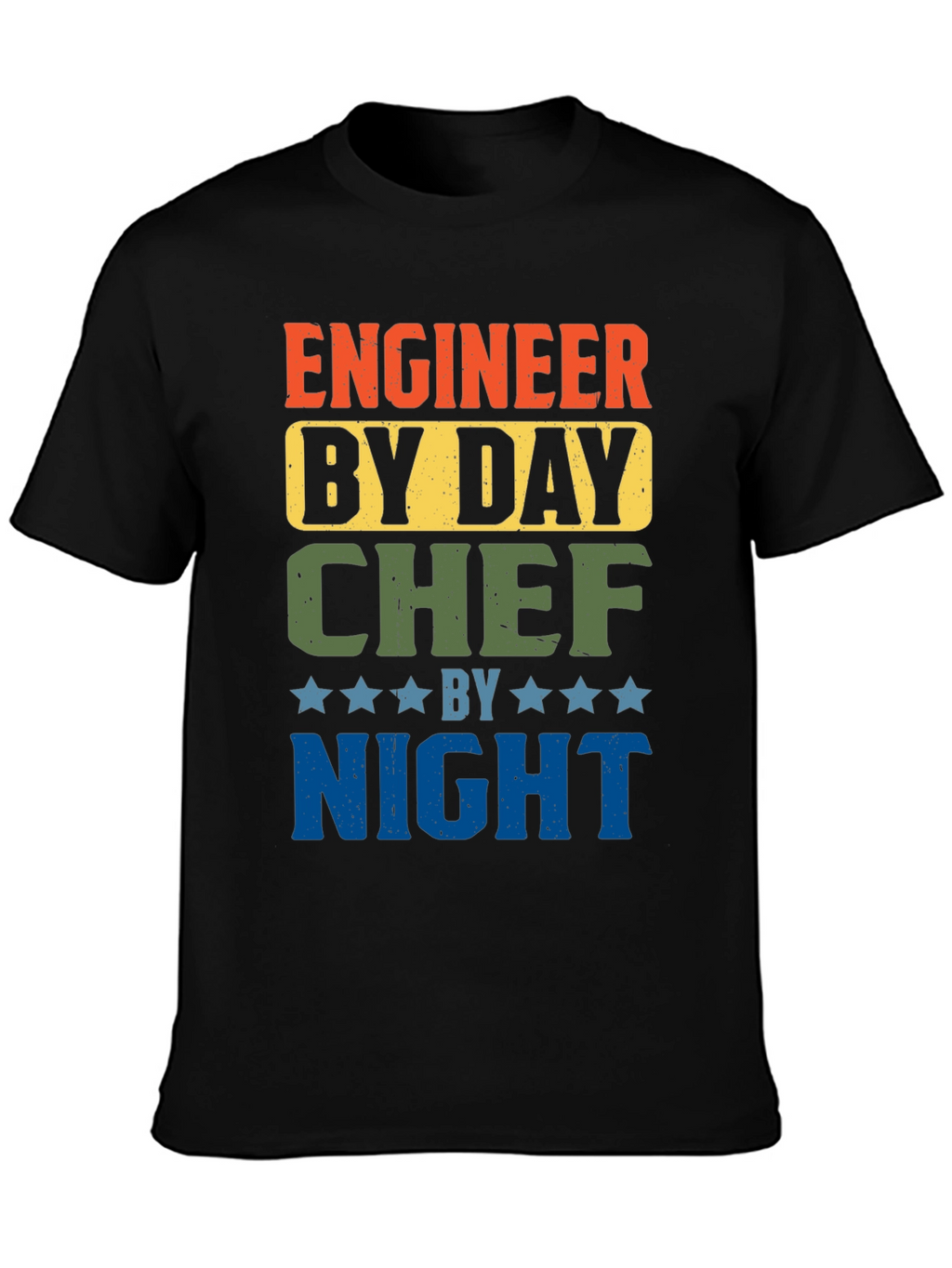 Engineer by Day Chef by Night Graphic Tee