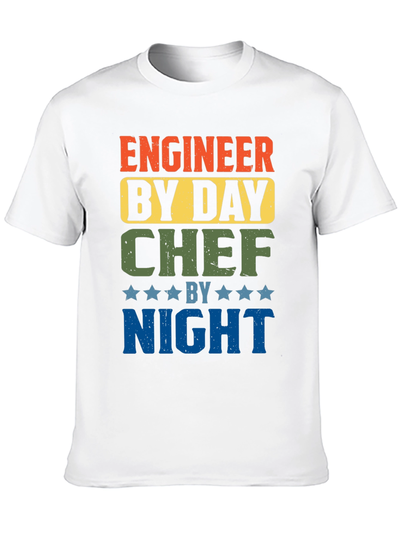 Engineer by Day Chef by Night Graphic Tee