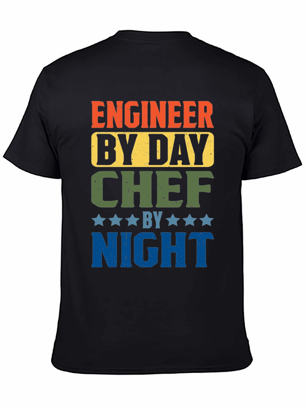 Engineer by Day Chef by Night Graphic Tee
