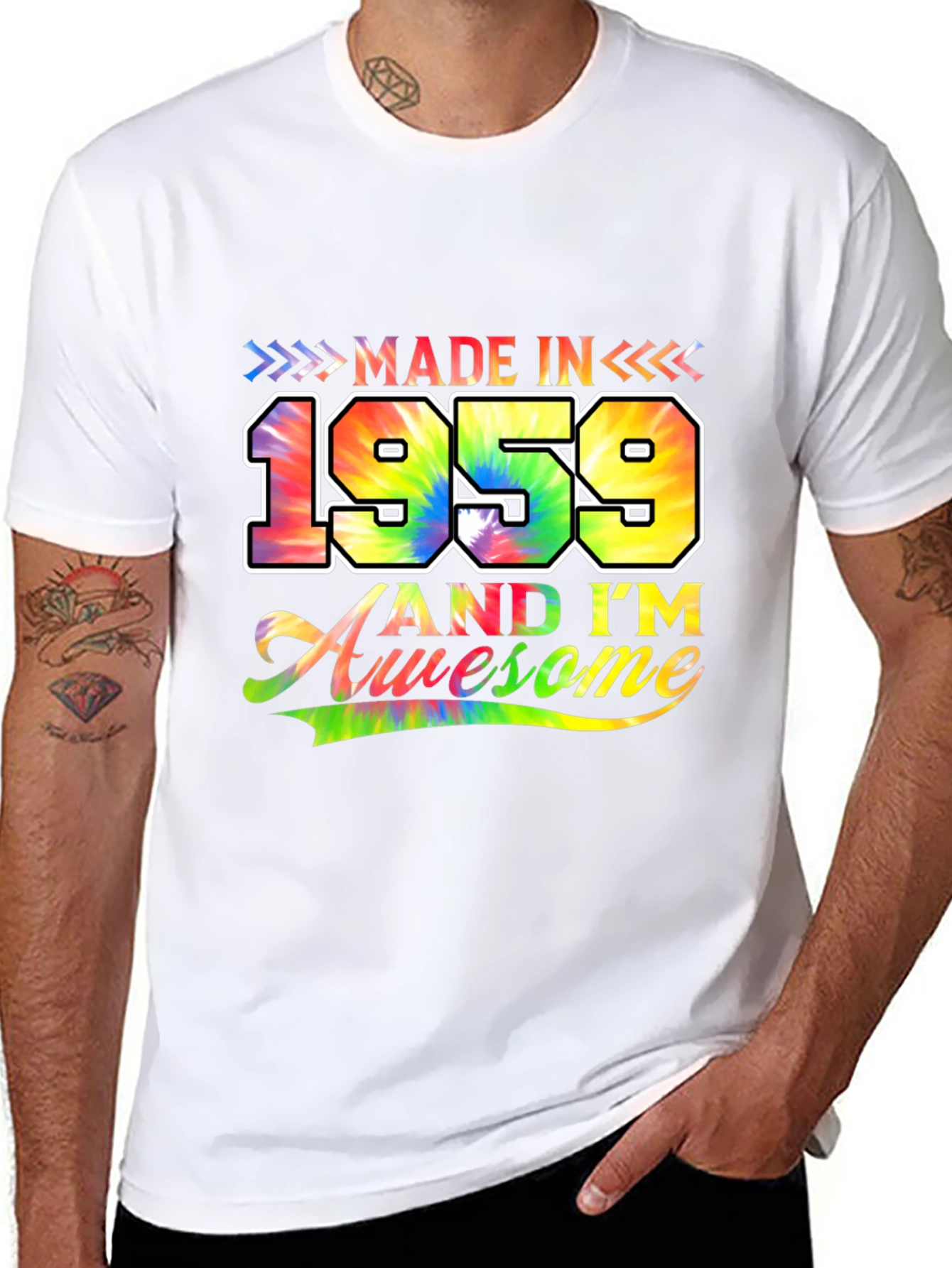 Made in 1959 T-Shirt - Awesome Birthday Gift!