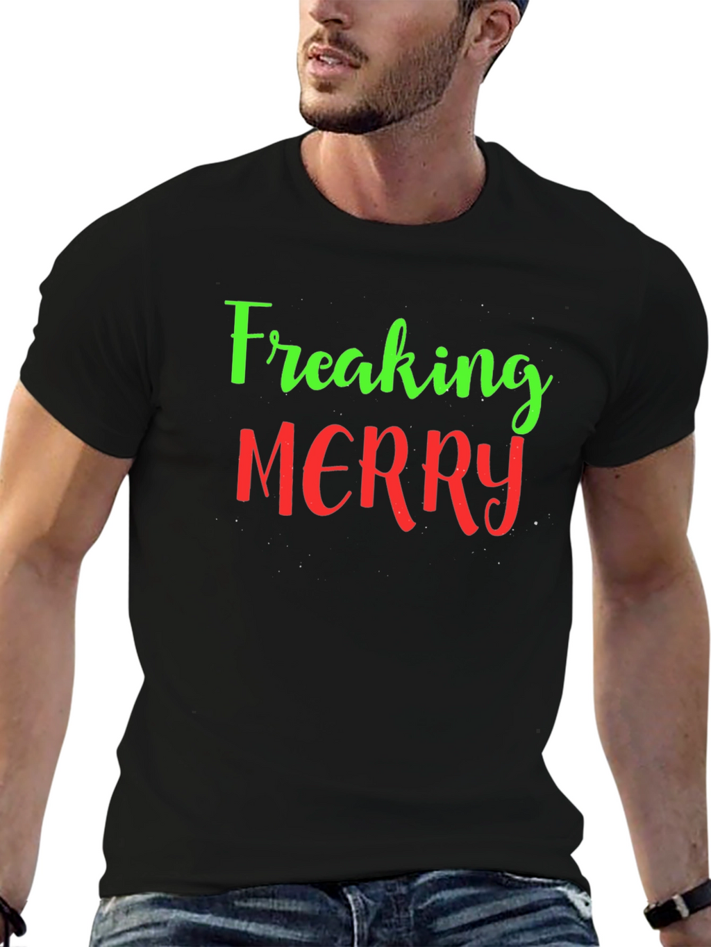 Freaking Merry Christmas Holiday T-Shirt