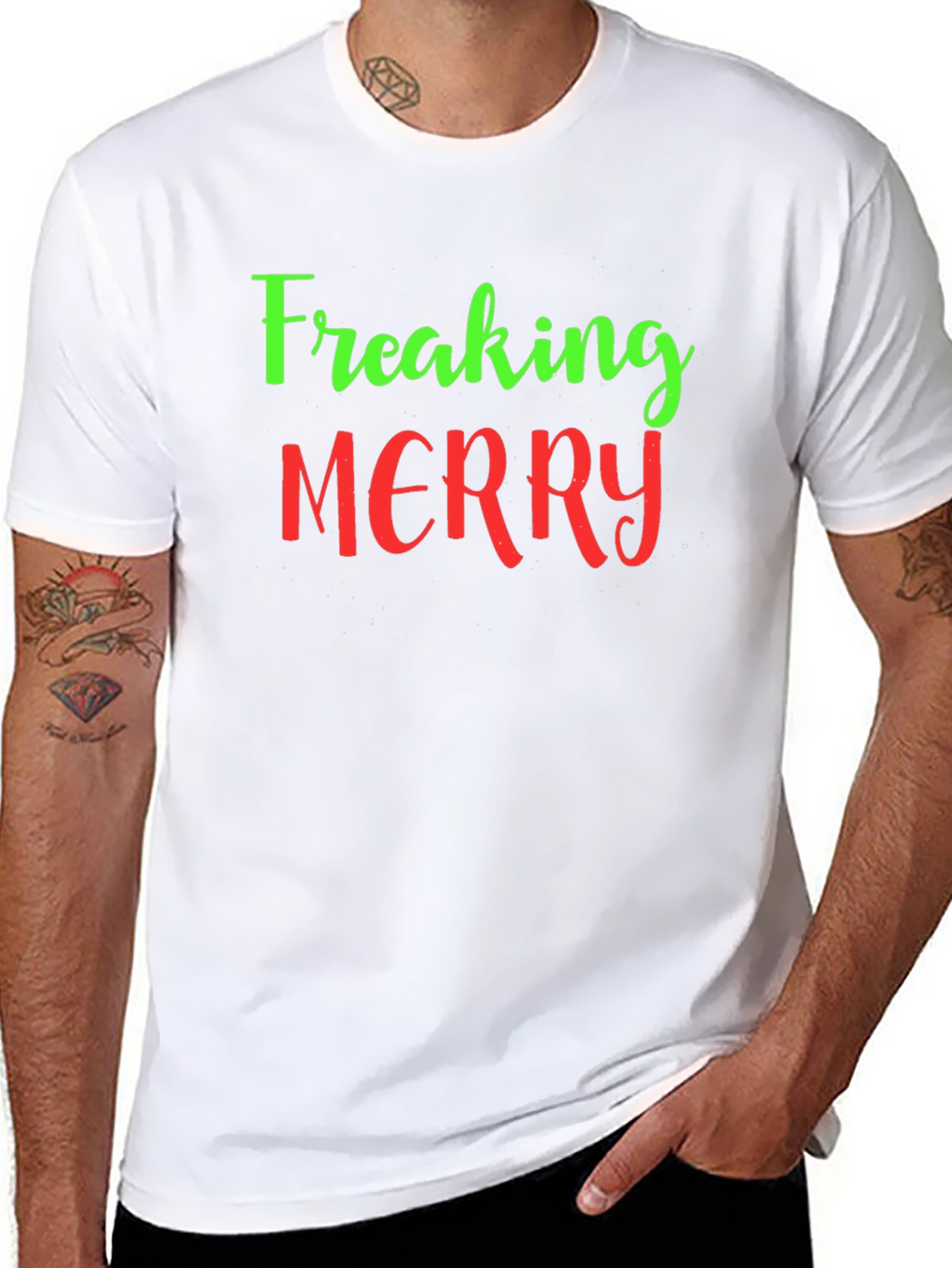 Freaking Merry Christmas Holiday T-Shirt