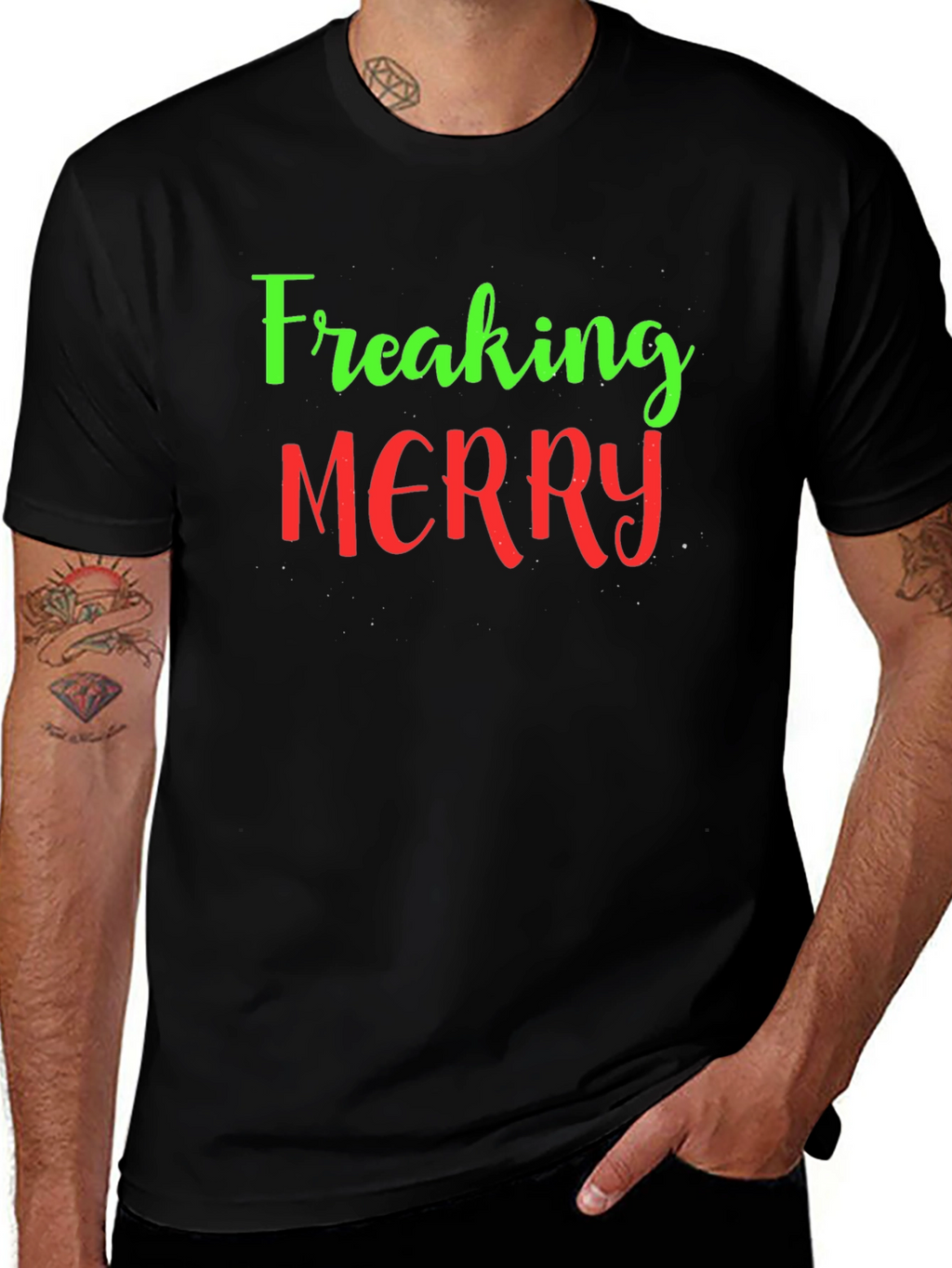 Freaking Merry Christmas Holiday T-Shirt