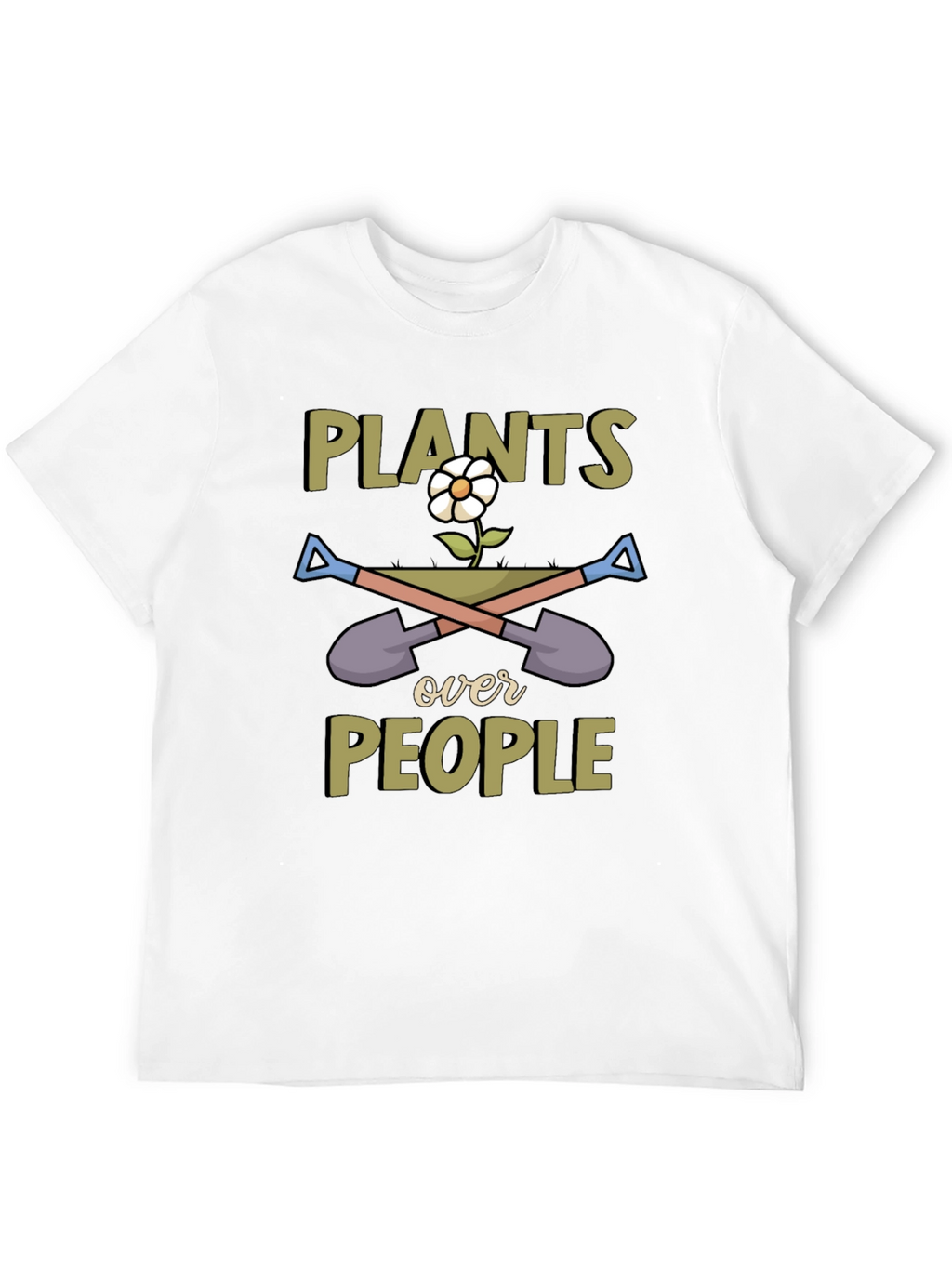 Plants Over People Graphic T-Shirt