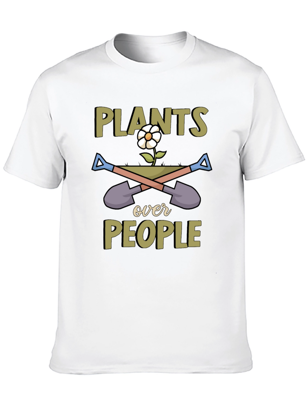Plants Over People Graphic T-Shirt