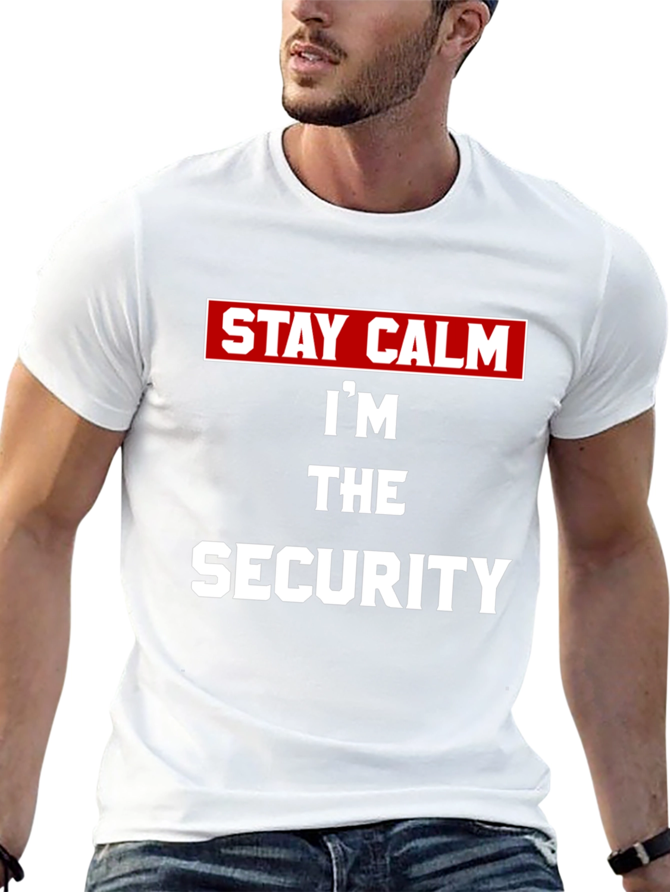 Stay Calm Im The Security T-Shirt
