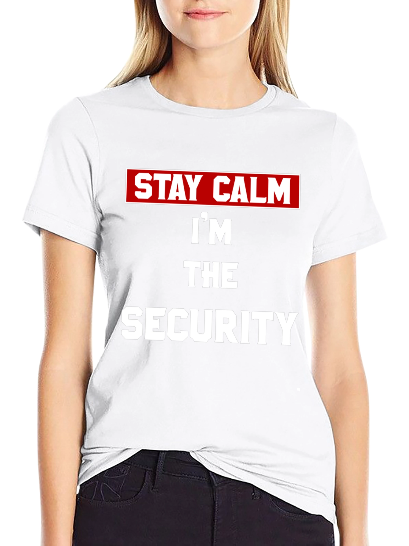 Stay Calm Im The Security T-Shirt