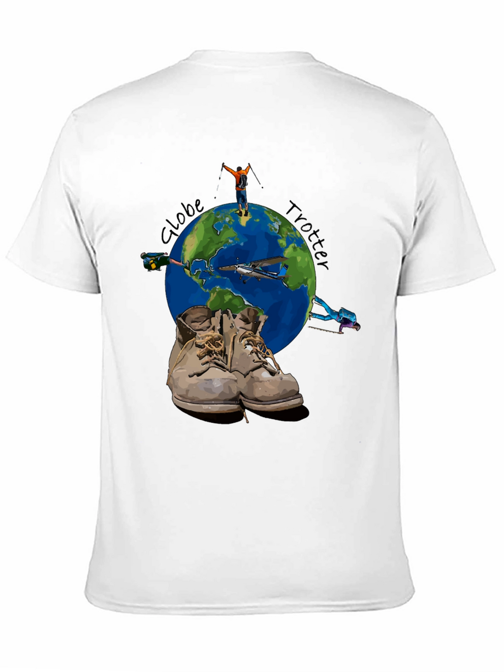 Globe Trotter Graphic Tee - Adventure Awaits!