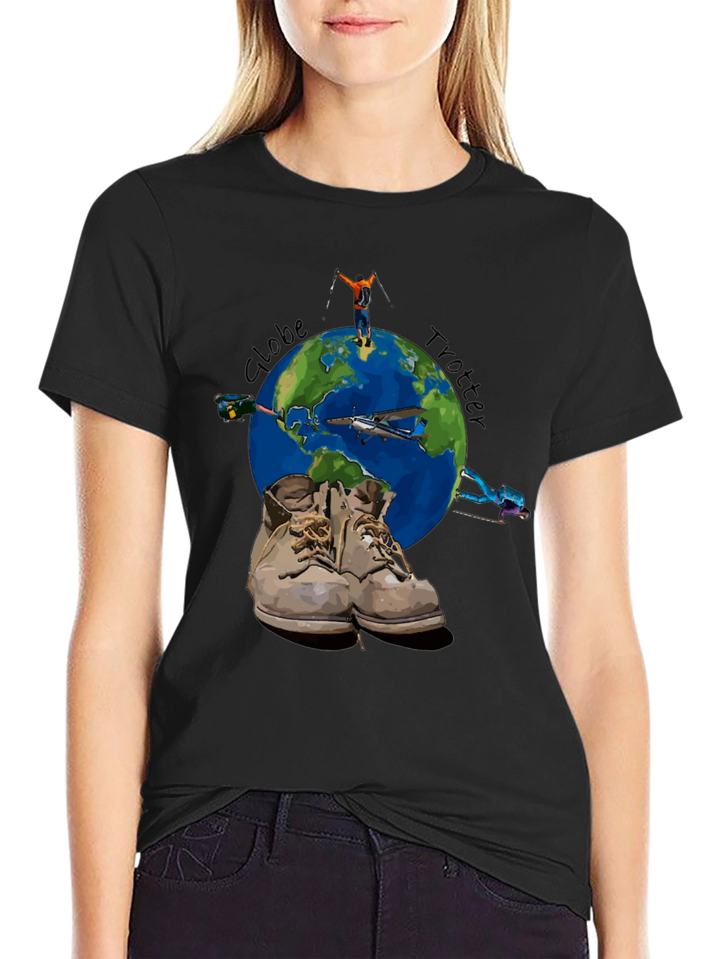 Globe Trotter Graphic Tee - Adventure Awaits!