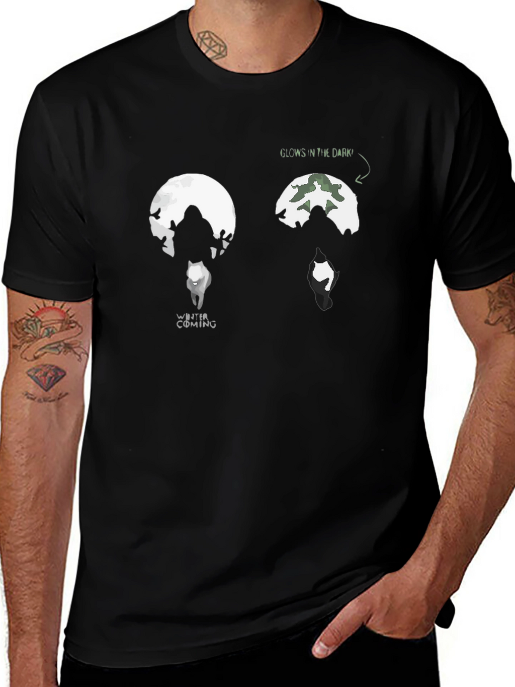 Winter is Coming Glow in the Dark T-Shirt