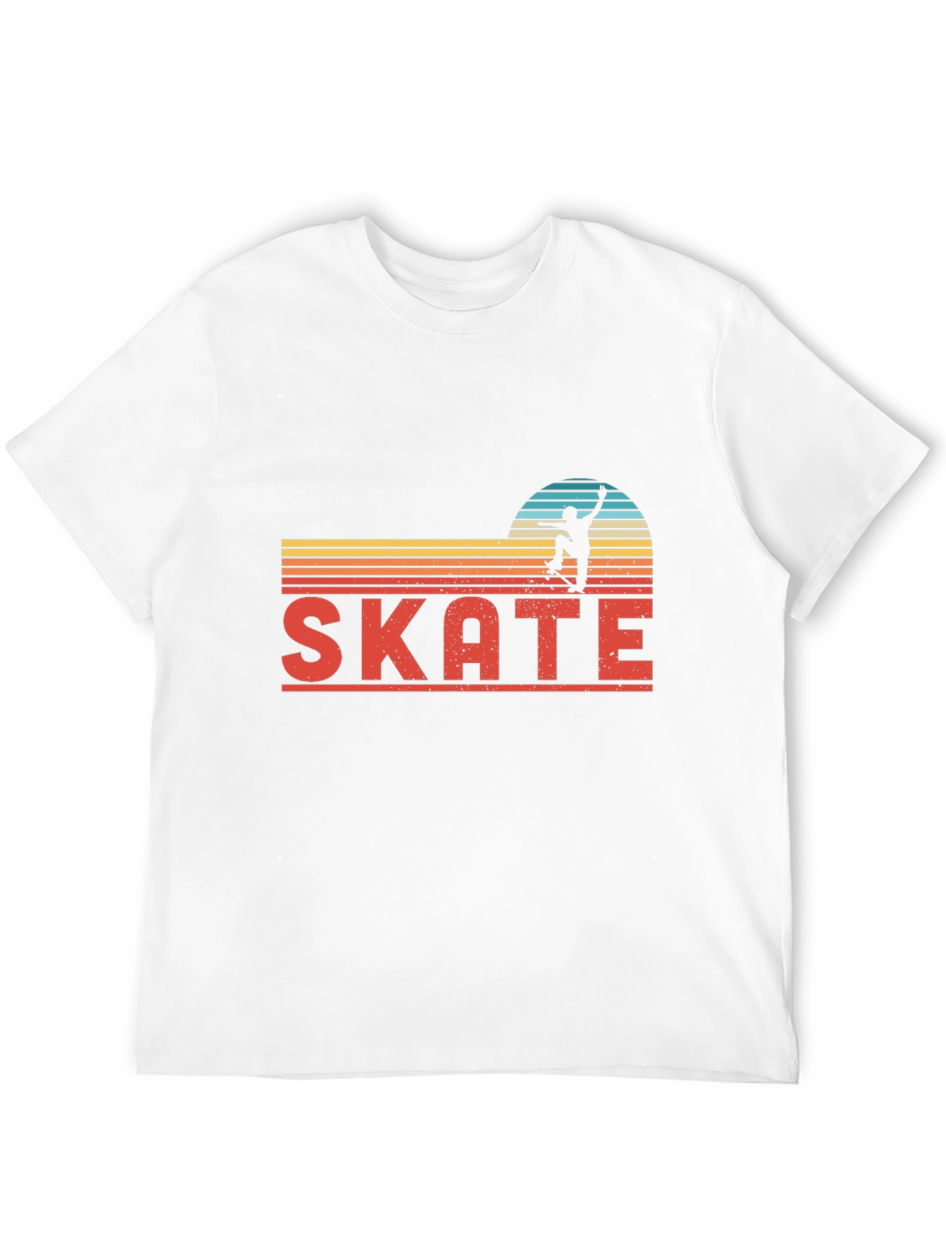 Retro Skate T-Shirt - Skateboarder Graphic Tee