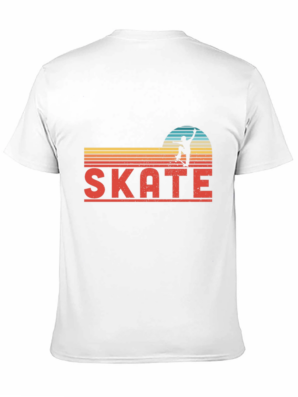 Retro Skate T-Shirt - Skateboarder Graphic Tee
