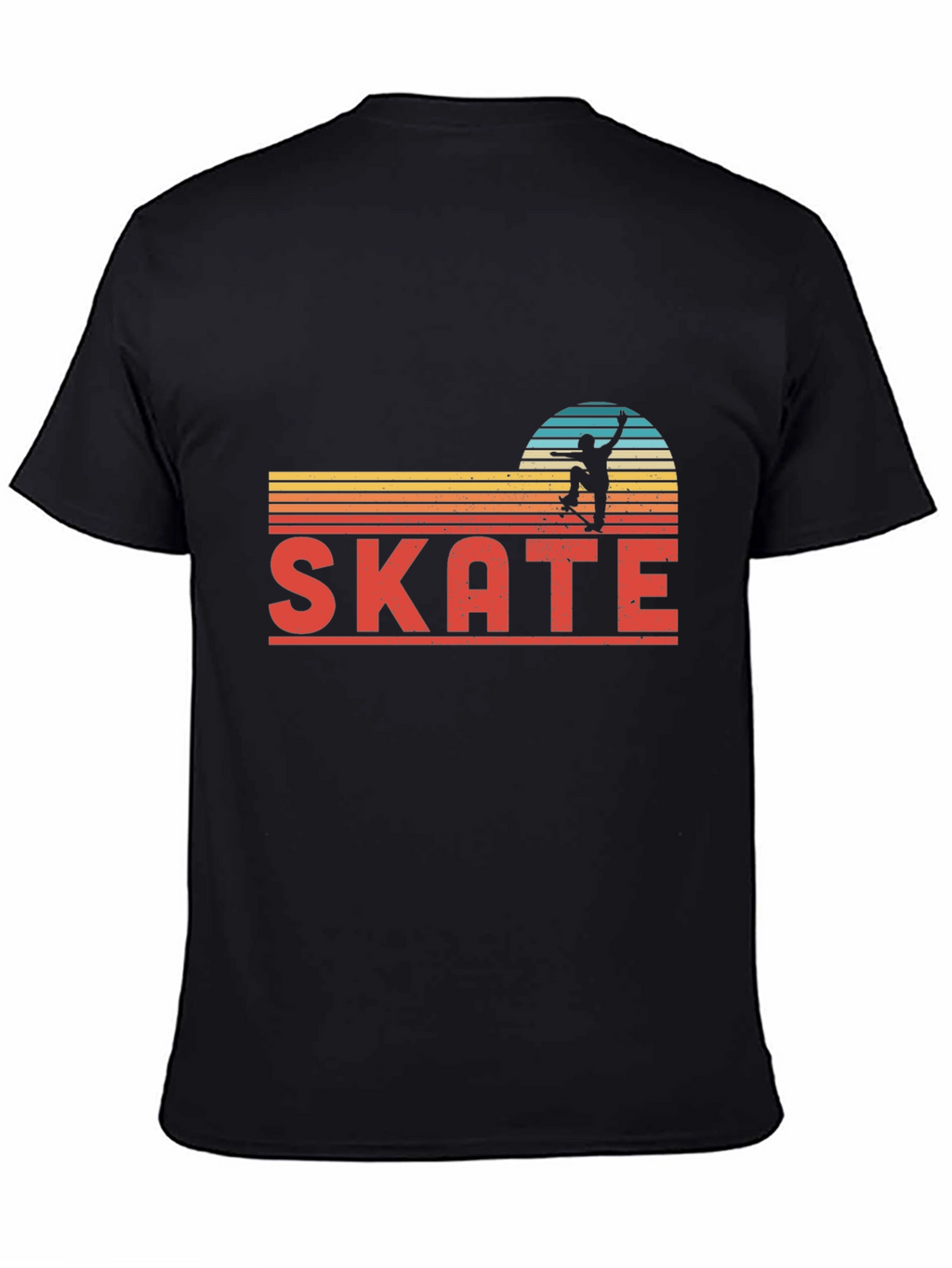 Retro Skate T-Shirt - Skateboarder Graphic Tee